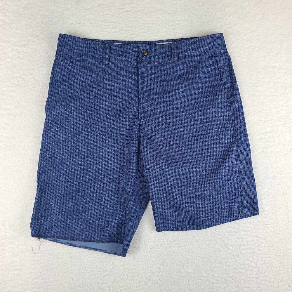 Callaway Shorts Mens 34 Blue 9" Inseam Hybrid Chino Performance Golf *‎